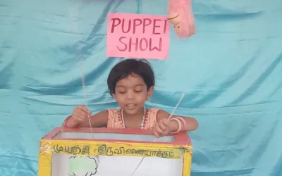 Puppet Show Extravaganza: UKG Kids Shine in Storytelling!