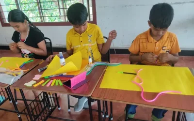 Creativity with Quilling: 4th Std Artistic Journey @ Best School in Salem