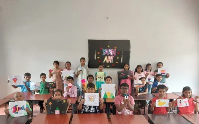Yarn Art Magic in 5th Std