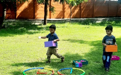 Number Counting Activities: Hula Hoop Numbers – LKG