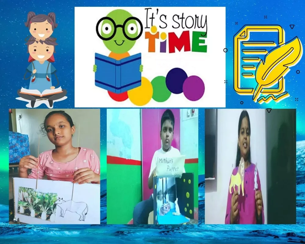 storytelling with puppets