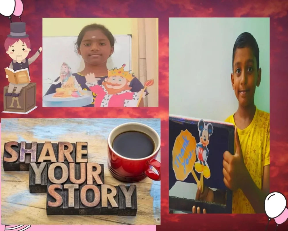 Story time with puppets