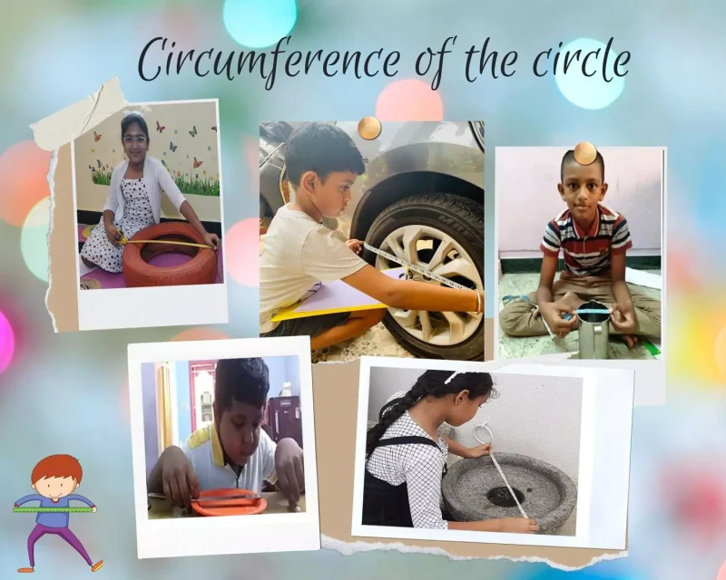 circumference of circles
