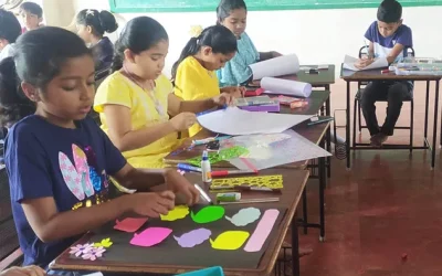 Poster Making – 3rd Std