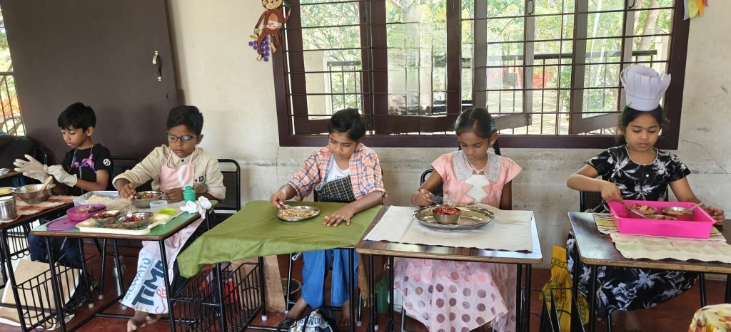 Young chefs at work